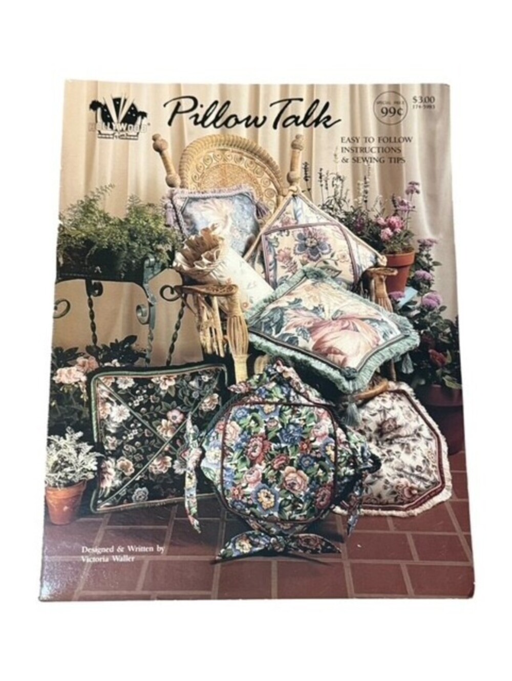 Pillow Talk Sewing Pattern Booklet for Decorative Pillows